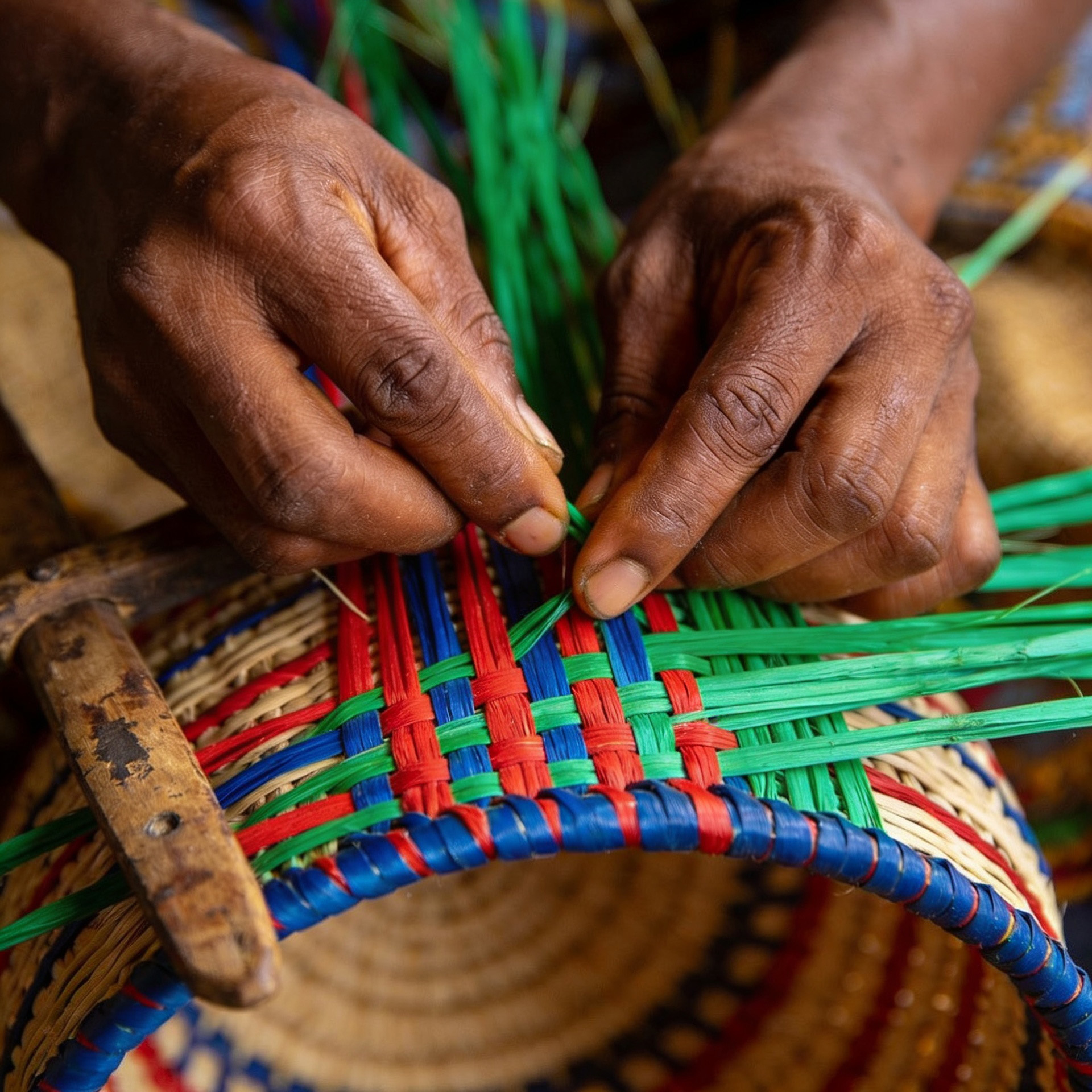 A skilled artisan at work